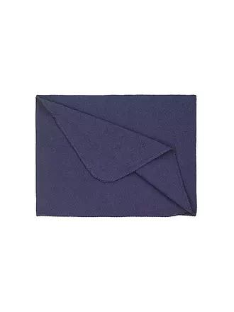 STEINER 1888 | Manta de lana - Plaid Sophia 145x190cm Atlántico | dunkelblau